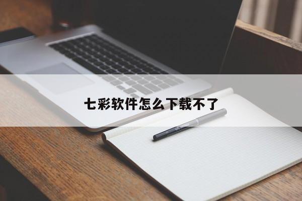 七彩软件怎么下载不了